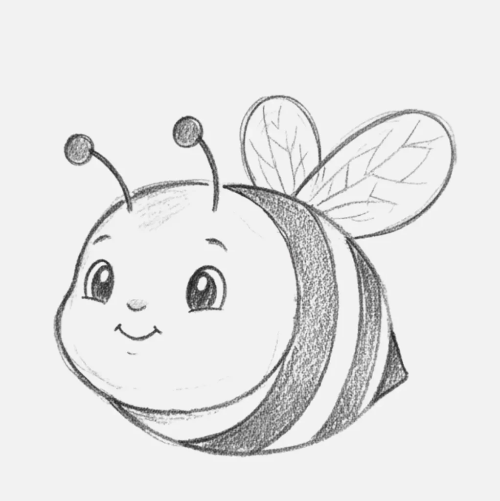 Abejita Volando entre Flores Amarillas