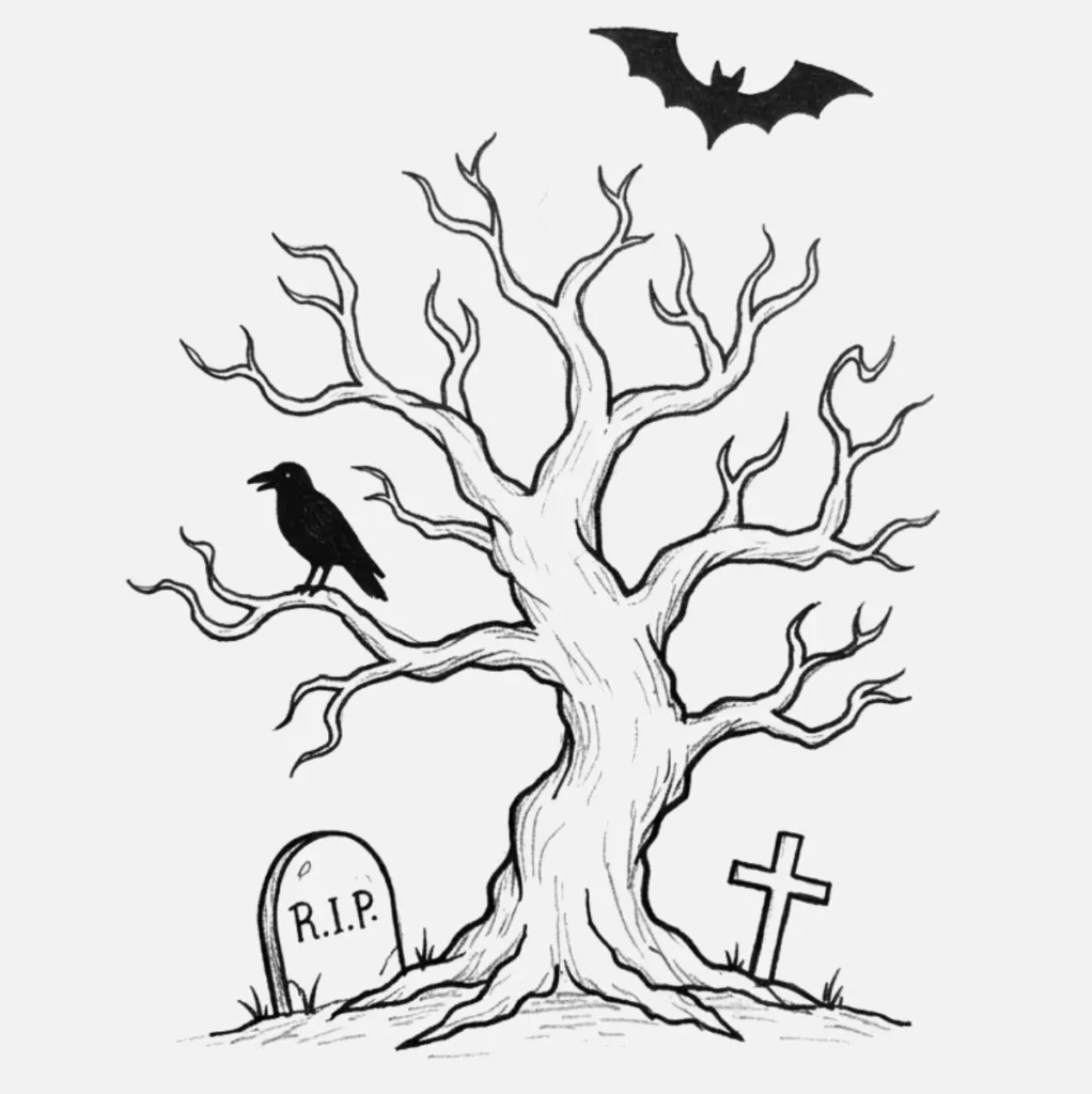 Árbol de cementerio