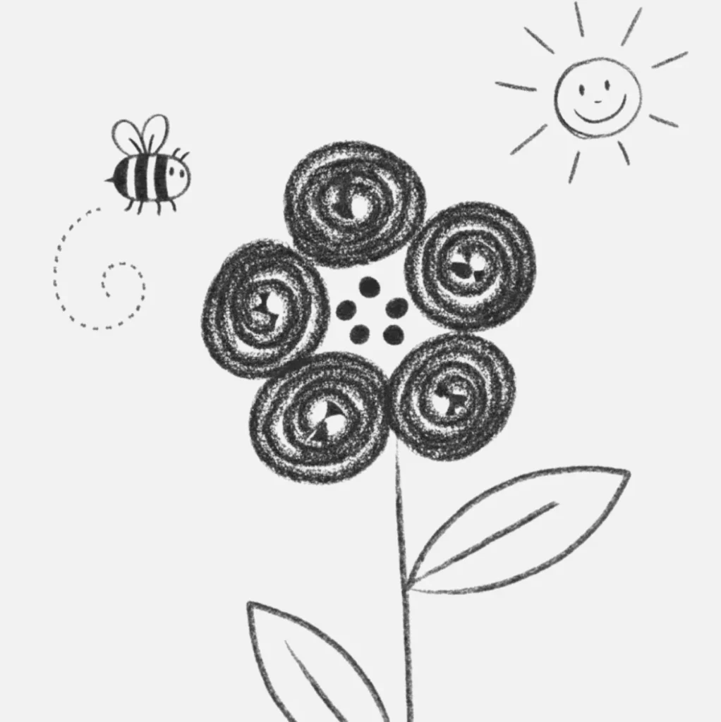 Como abeja a la flor