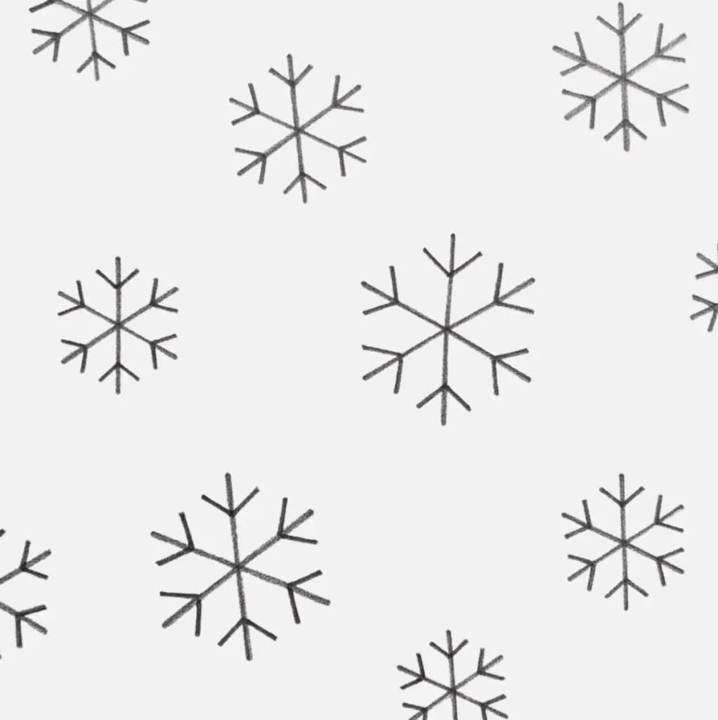 Copos de Nieve Brillando en el Cielo