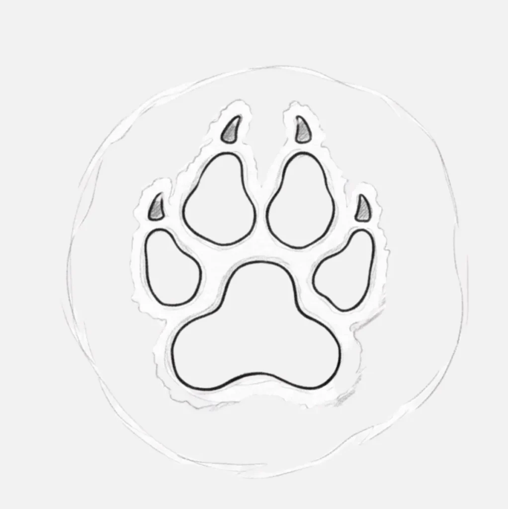 Huellita de Perrito en la Arena