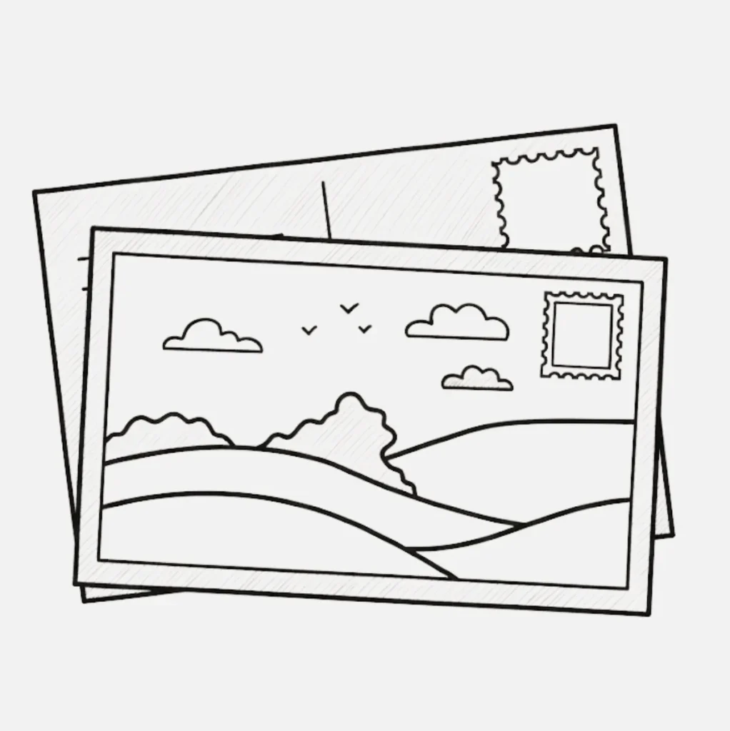 Postal de vacaciones