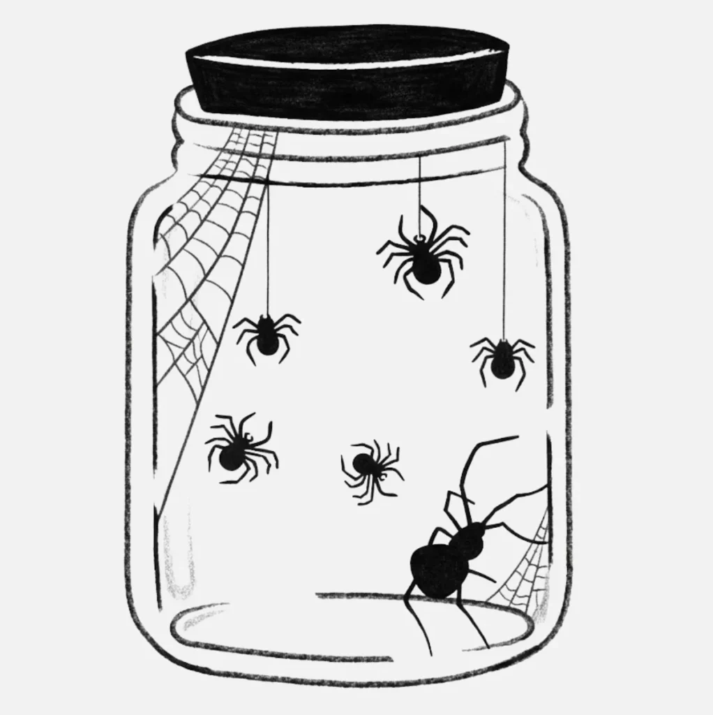 Tarro de arañas