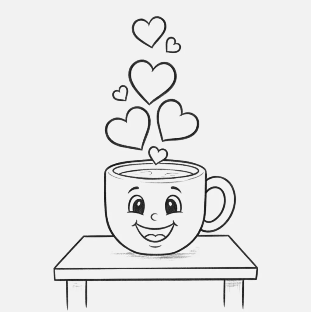 Taza Caliente con Carita Feliz