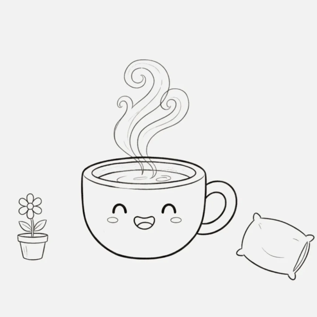 Taza Mini con Carita Sonriente