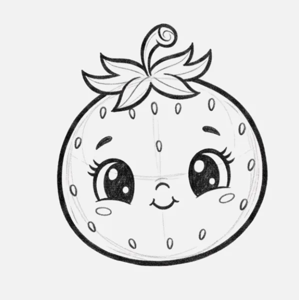 Fresa bebé adorable