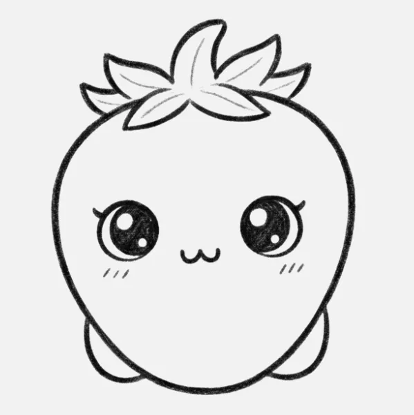 Fresa mini kawaii