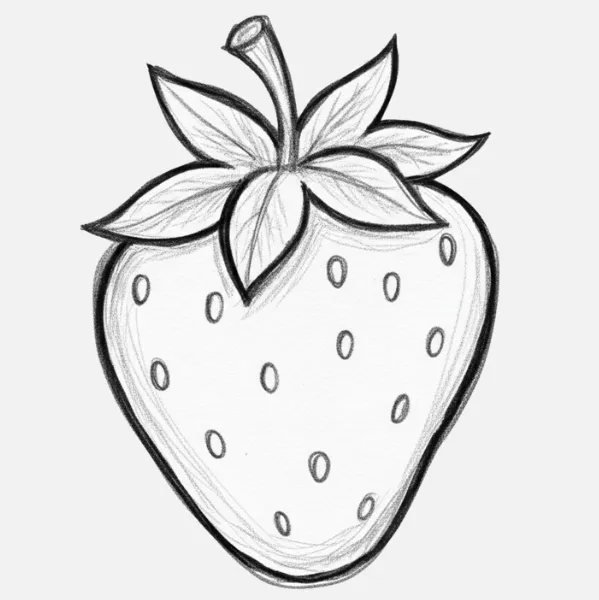Fresa sencilla para colorear