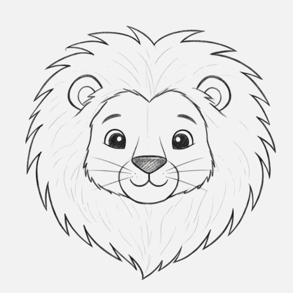 León con Melena Grande y Suave