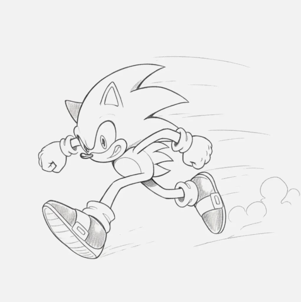 Sonic en carrera contra el tiempo