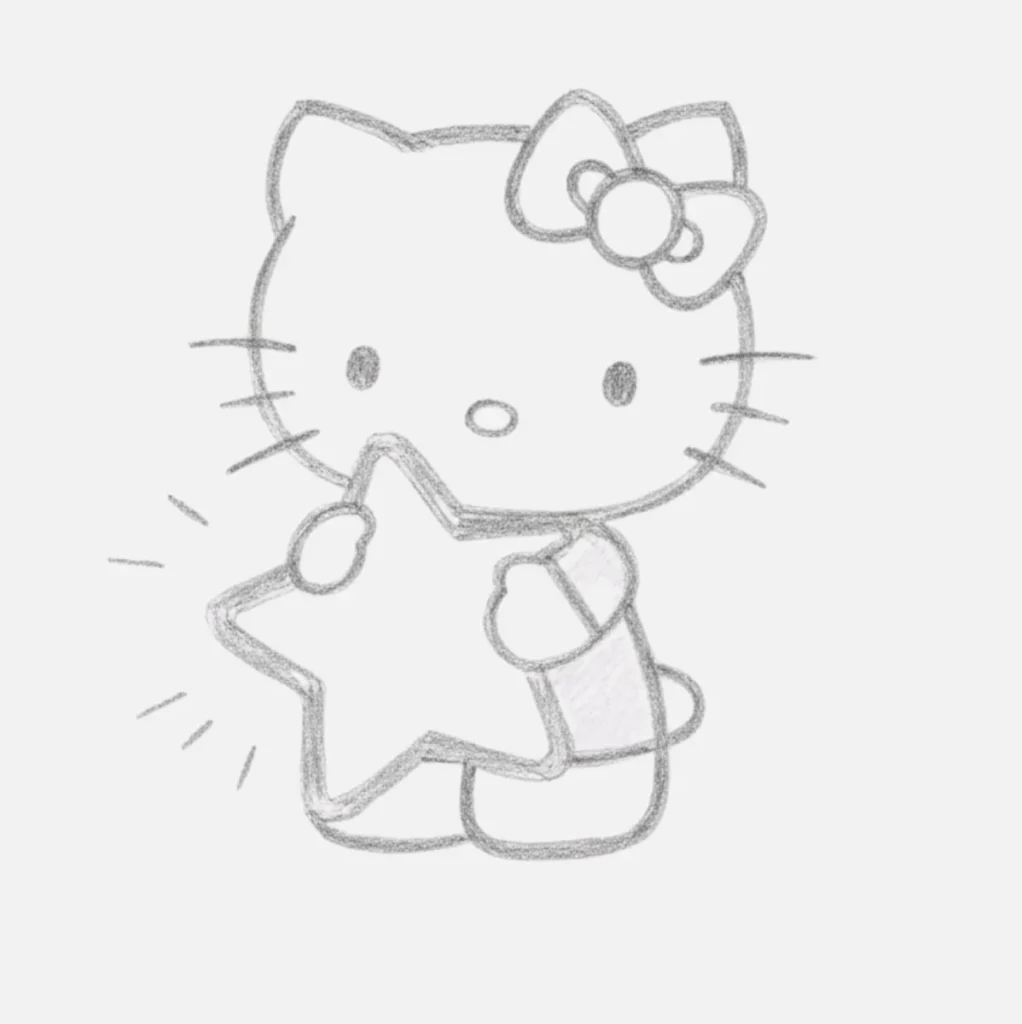 Hello Kitty con Estrella