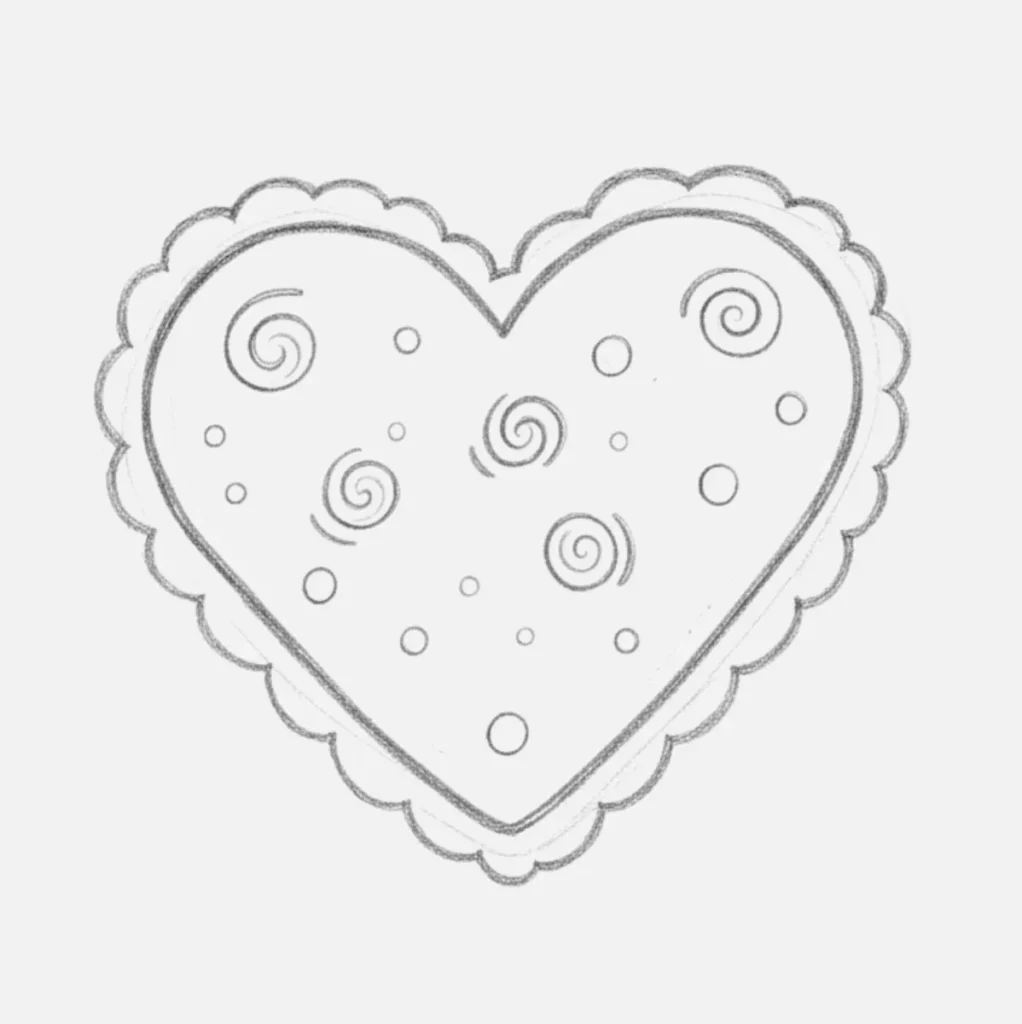 Galleta con Corazón