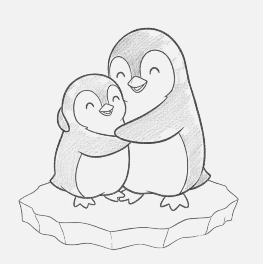 Pareja de Pingüinos