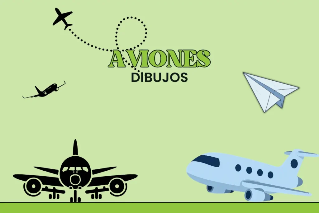 Aviones dibujos