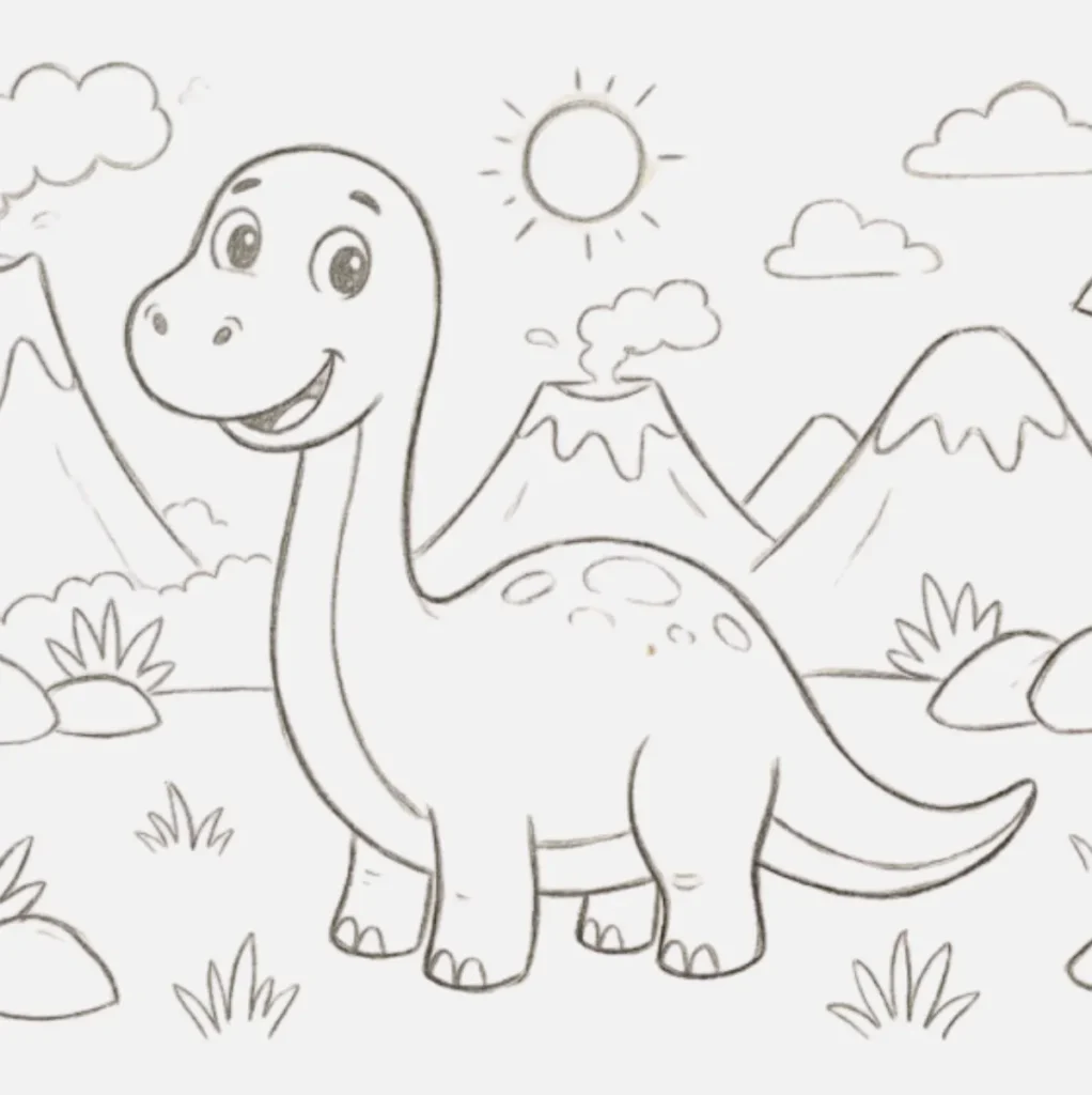 Dinosaurio divertido