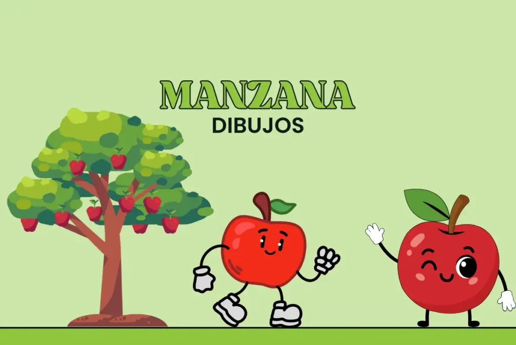 Manzana dibujos